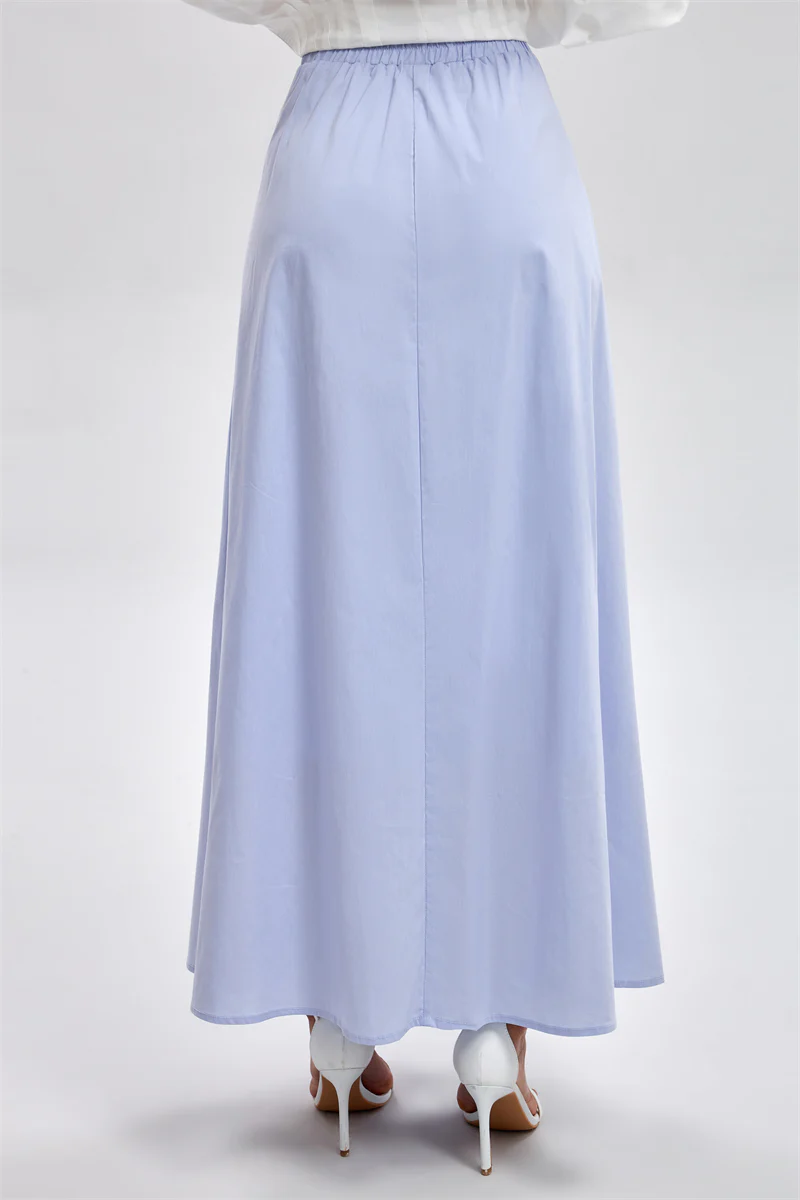 تنورة نسائية ماكسي بقصة انسيابية - Image 3