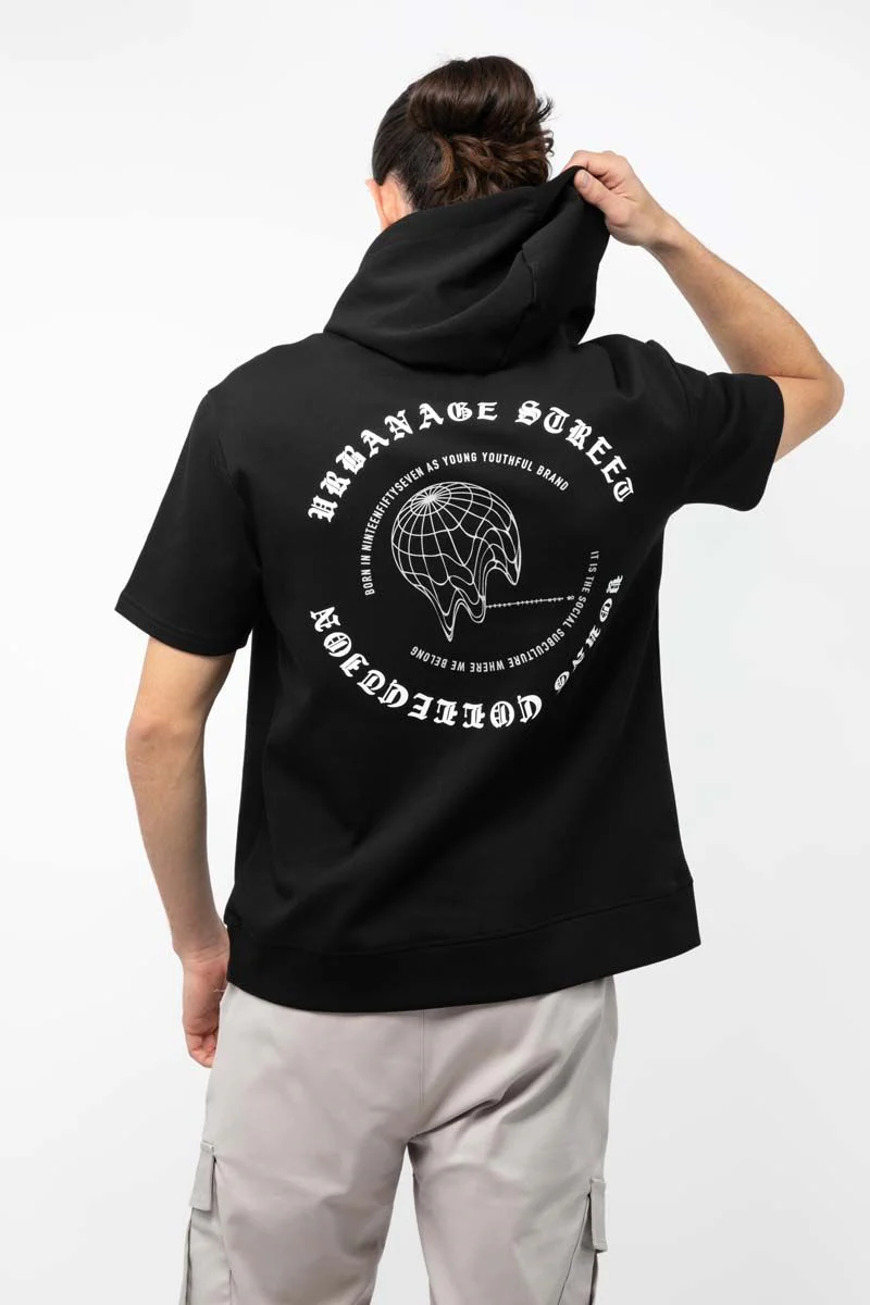 هودي رجالي بطبع أمامية وخلفية - Image 3