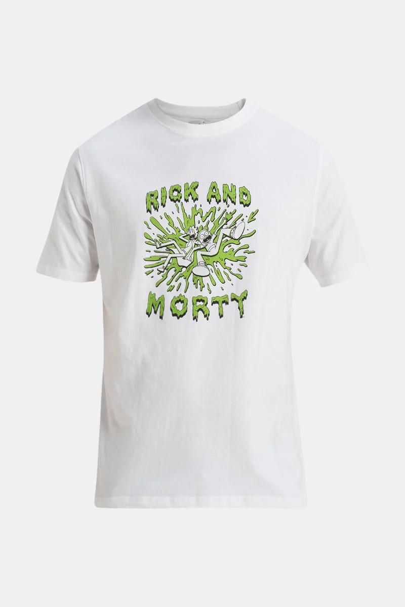 تيشيرت رجالي منزلي بأكمام قصيرة مع طبعة Rick and Morty - Image 4