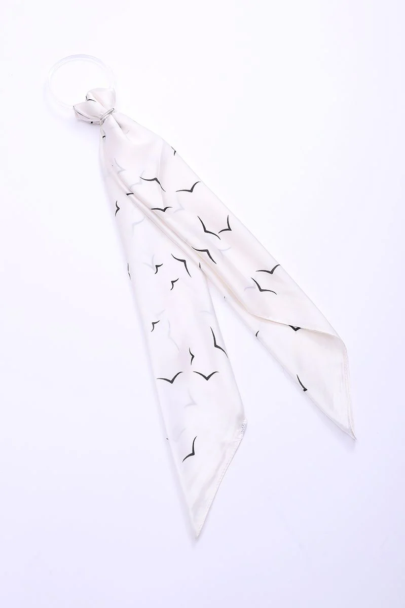 وشاح فولار نسائي بطبعات - Image 6