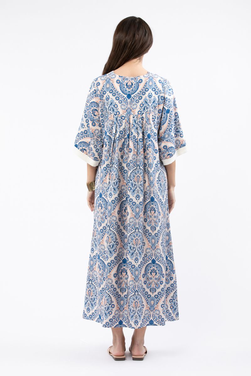 جلابية نسائية بطبعات - Image 4