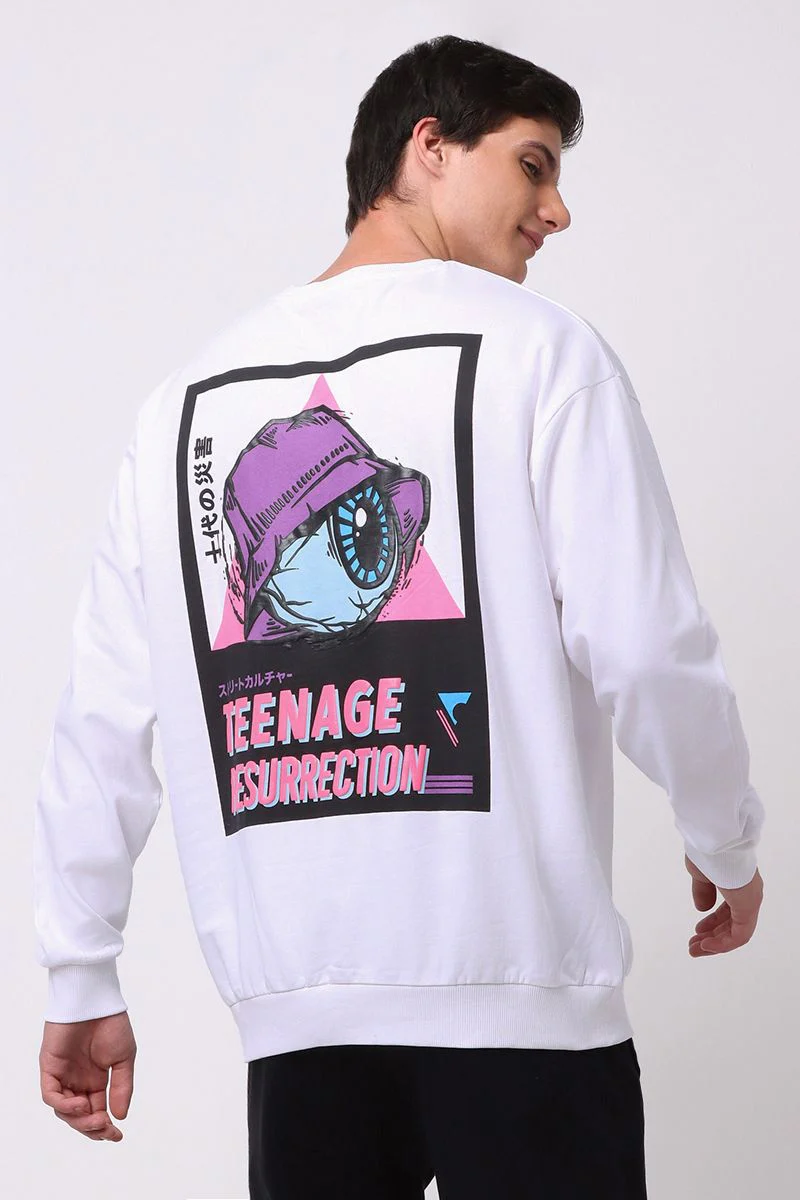 سويت شيرت بطبع - Image 3