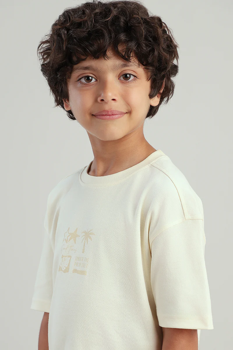 تيشيرت أطفال بطباعة أمامية وخلفية - Image 4