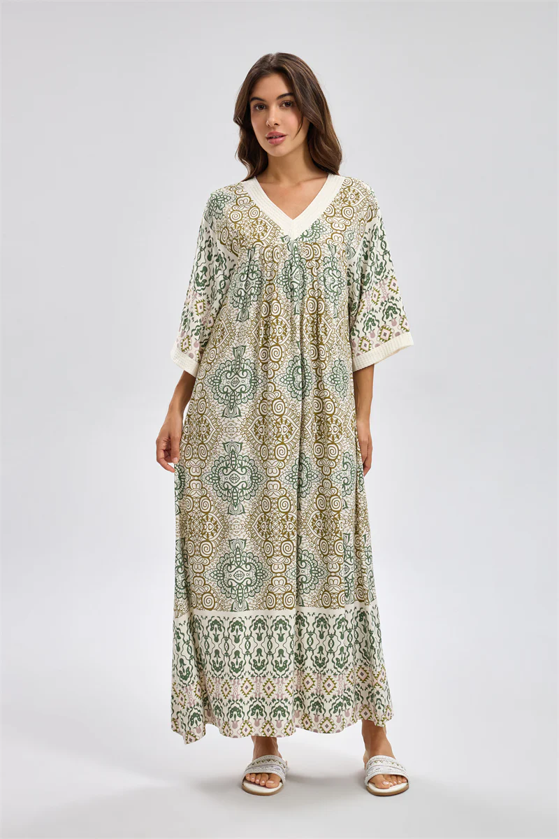جلابية نسائية بقصة مريحة - Image 13