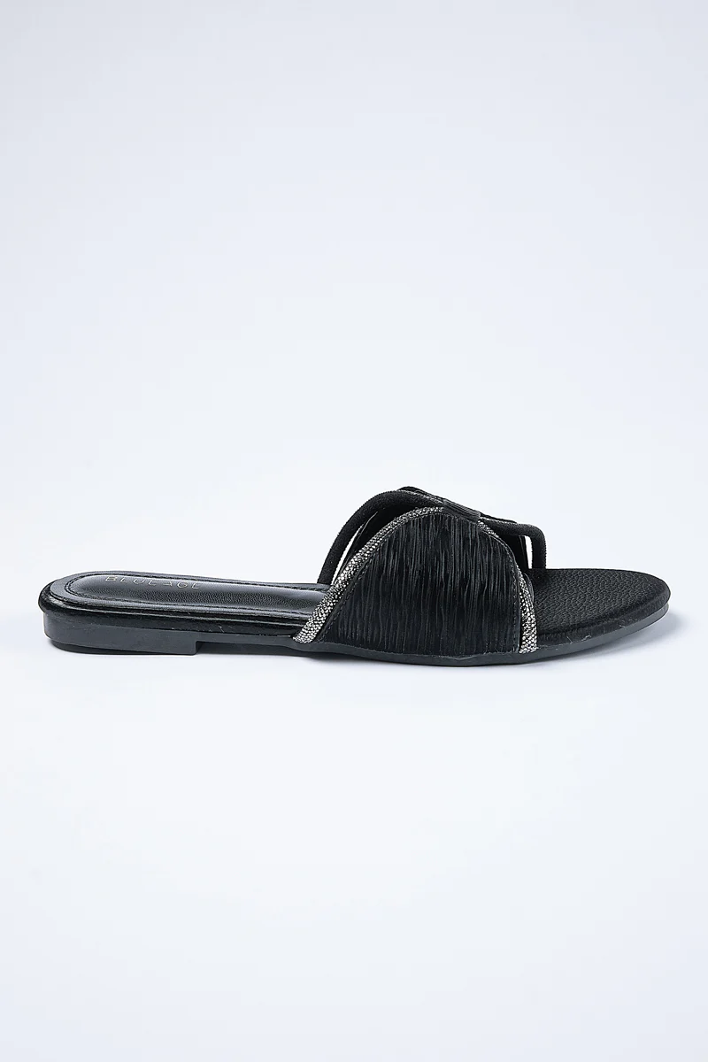 صندل نسائي مسطح سهل الارتداء - Image 4